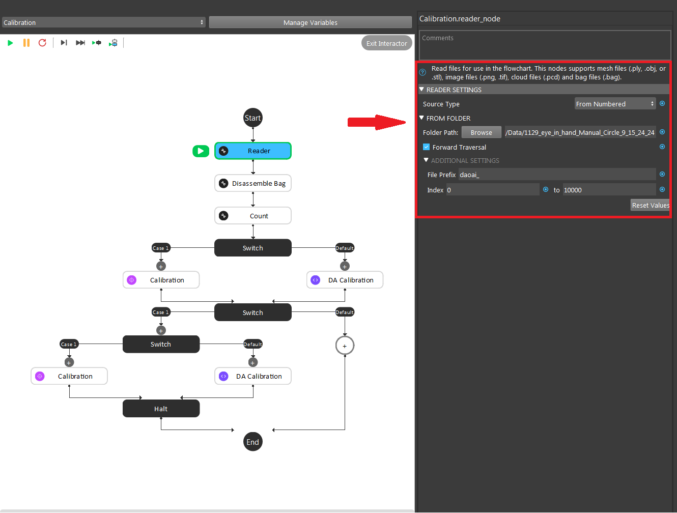 Board Calibration — DaoAI Vision User Manual documentation